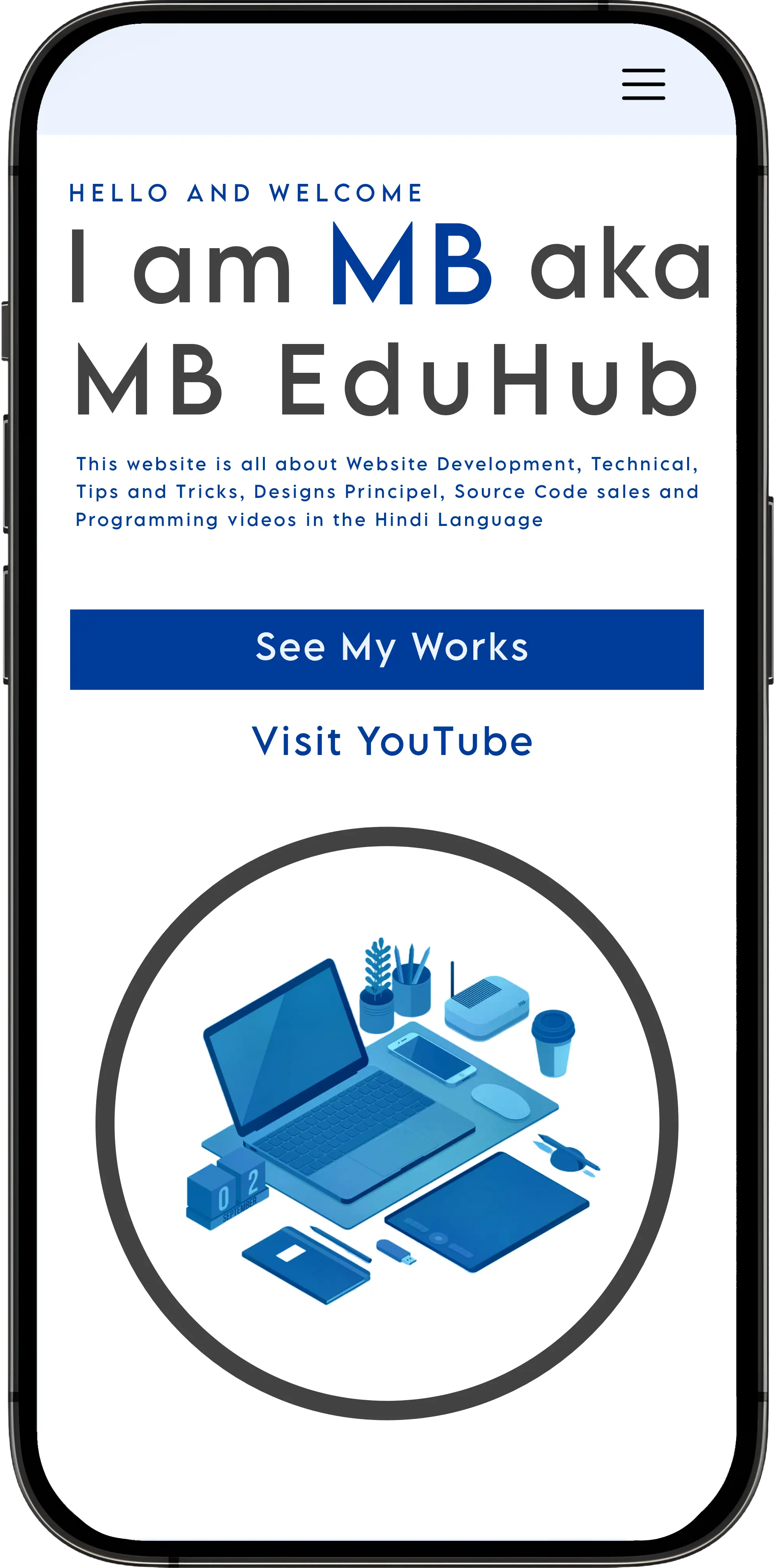 MB EduHub Mobile View